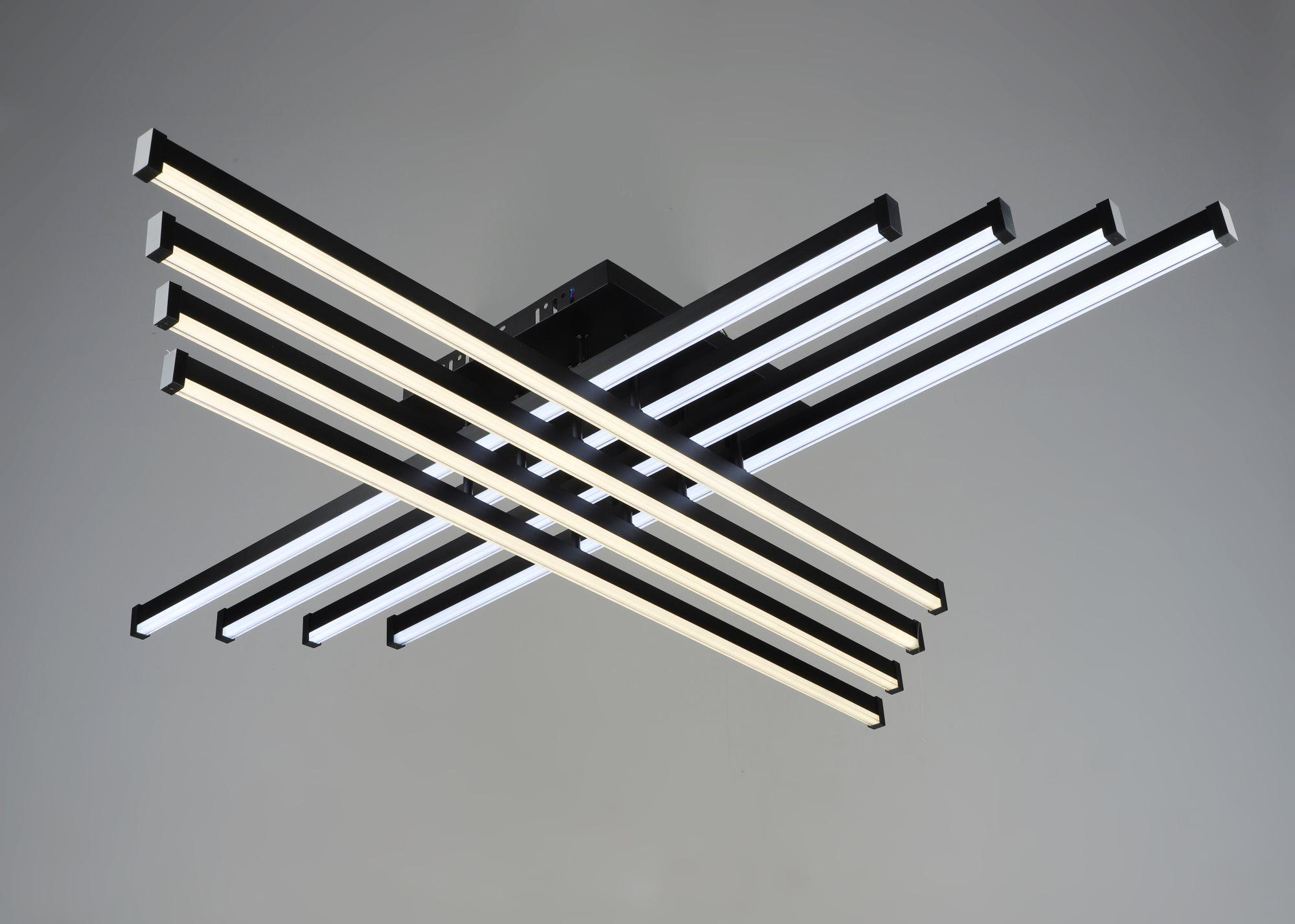 Люстра светодиодная акриловая Sirius B YH1038/8 Черный