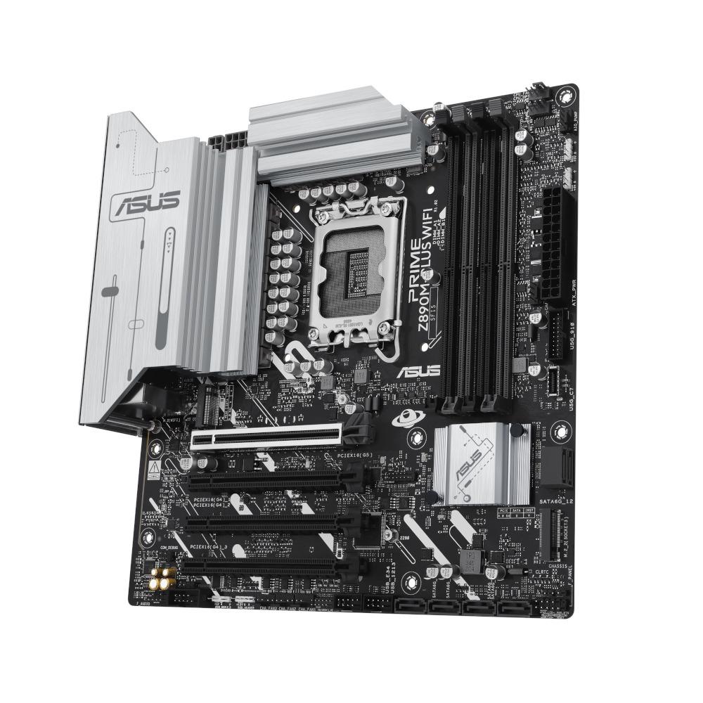 Материнская плата s1851 ASUS PRIME Z890M-PLUS WIFI 4xDDR5/HDMI/DP - фото 2