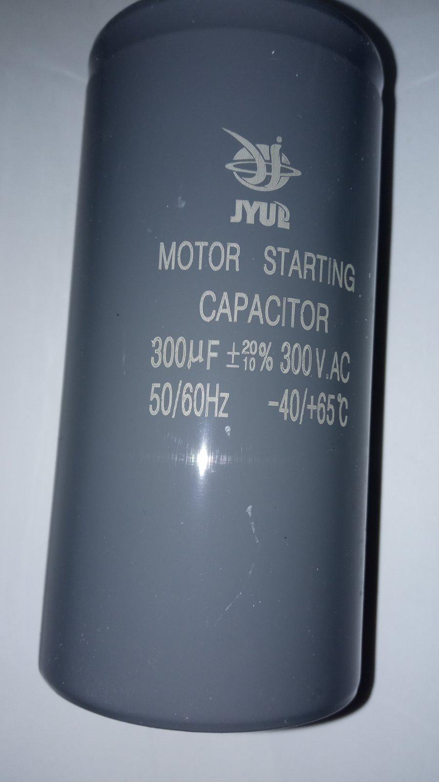 Конденсатор пусковой CD-60 300 mkF 300VAC 5%
