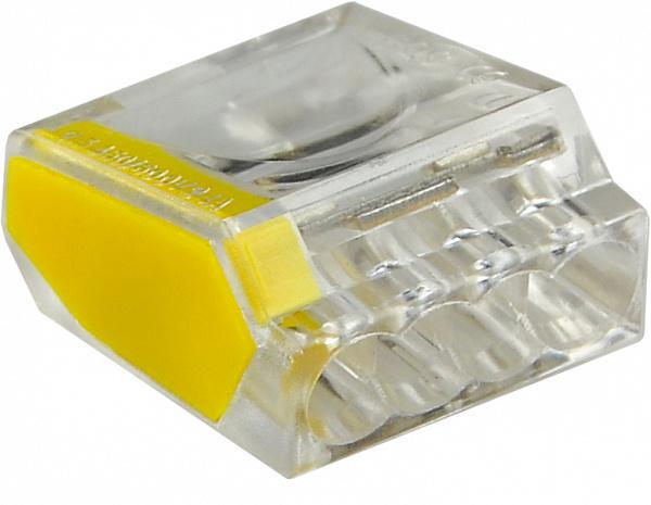 Клемник з'єднувальний АСКО-УКРЕМ CMK-254Х Жовтий (A0130010091) Клемник з'єднувальний АСКО-УКРЕМ CMK-254Х Жовтий (A0130010091)