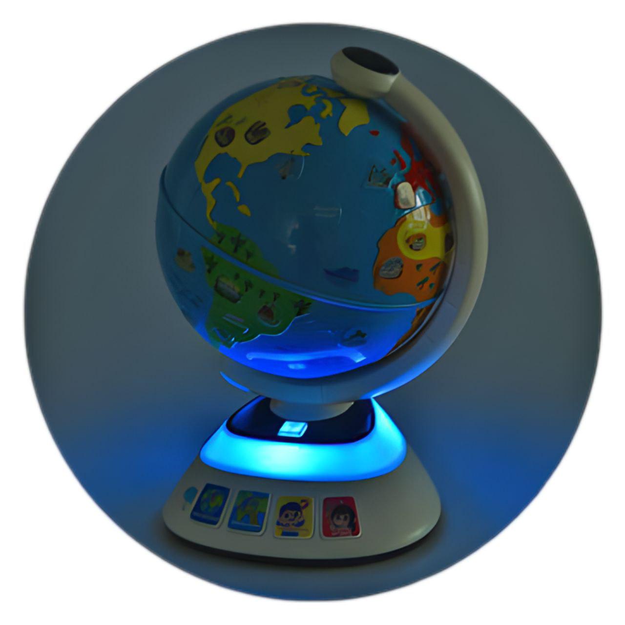 Інтерактивний навчальний глобус зі світлом і звуком 30 см - фото 2 Інтерактивний навчальний глобус зі світлом і звуком 30 см - фото 2