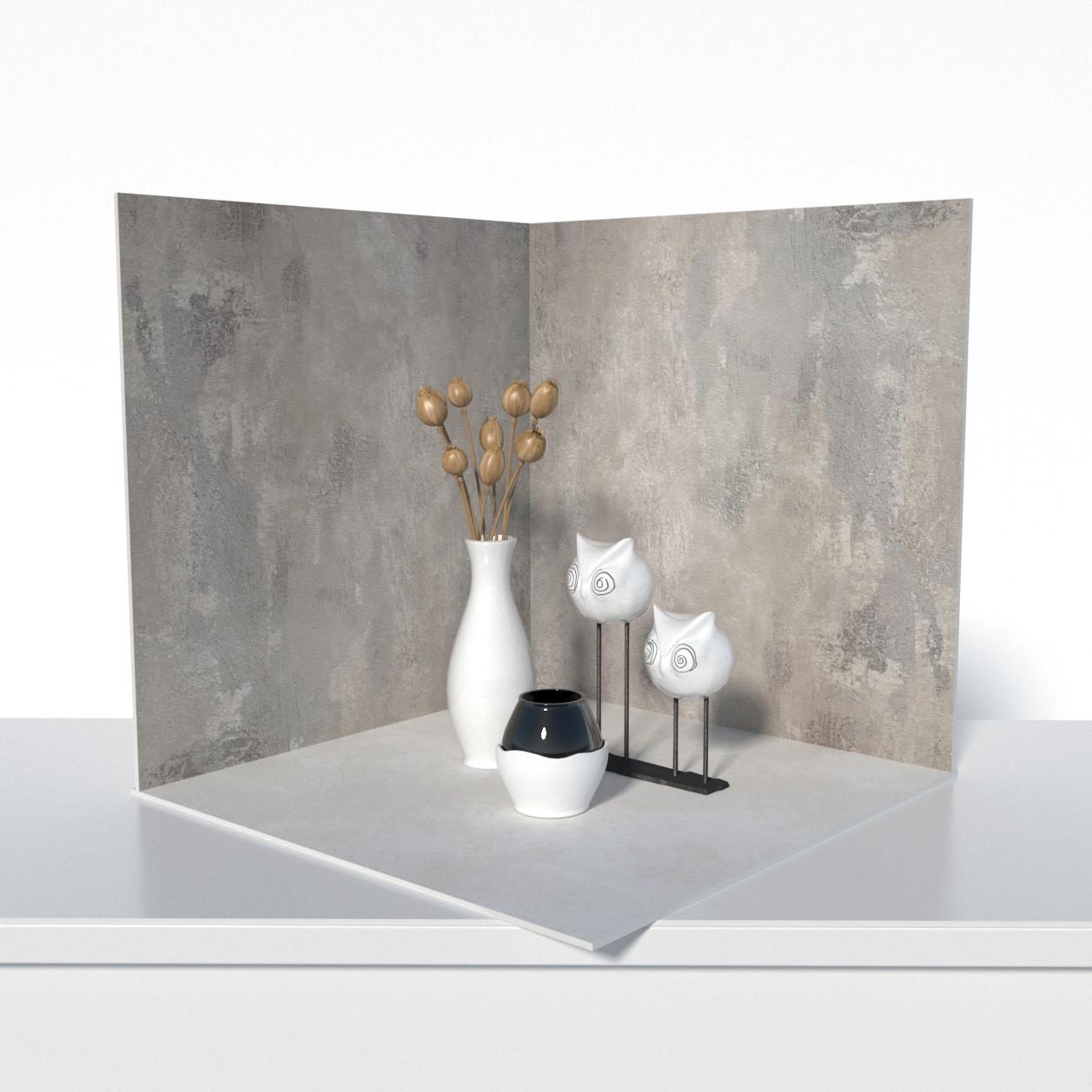 Фотофон пластиковый угловой 3D PolyPlast 60x60x60 см №61003 Фотофон пластиковый угловой 3D PolyPlast 60x60x60 см №61003