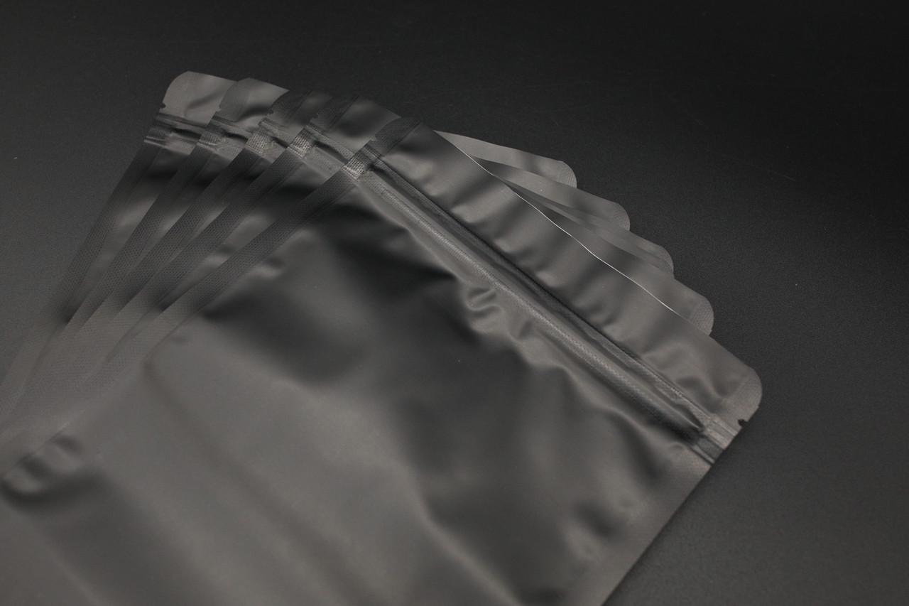 Пакет дой-пак щільний з zip-замком і надсічкою для відкриття 18х15 см Чорний (BAG-019) - фото 5