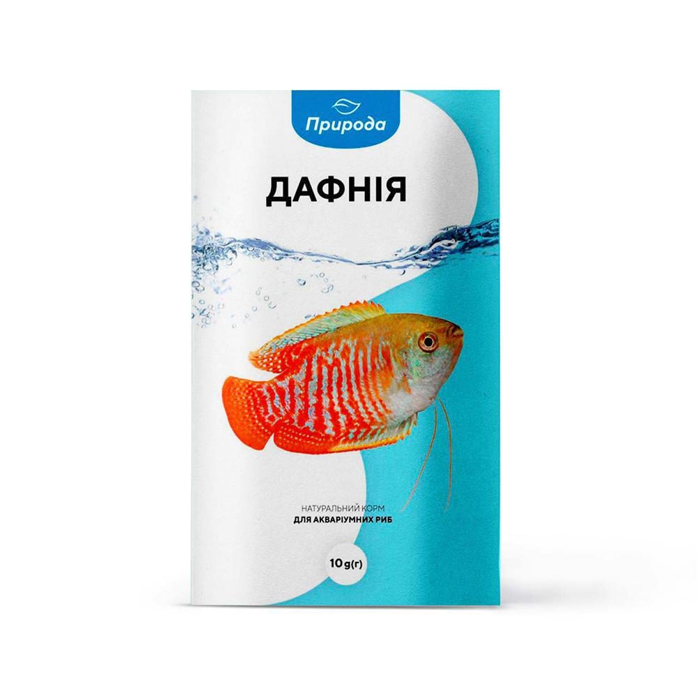 Корм для рыб Природа Дафния 10 г