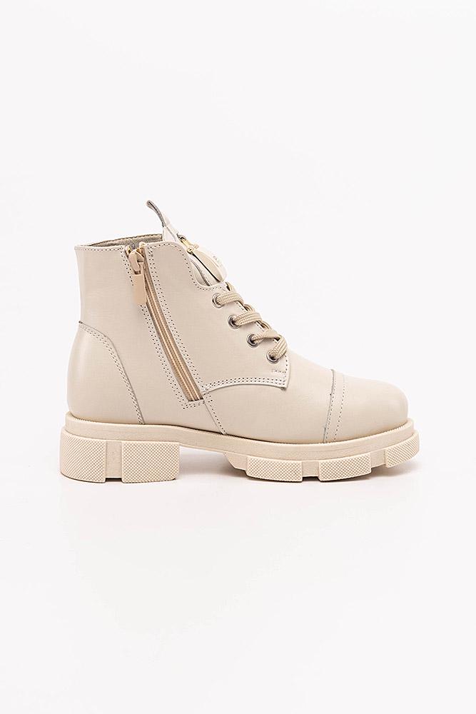 Черевики дитячі зимові ЦБ-00192870 для дівчинки р. 37 Молочний (29085834) - фото 2