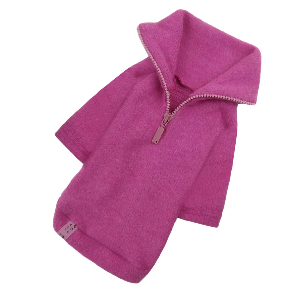 Светр для собак Змійка ангора Y-255 р. 4 Малиновий (70983732)