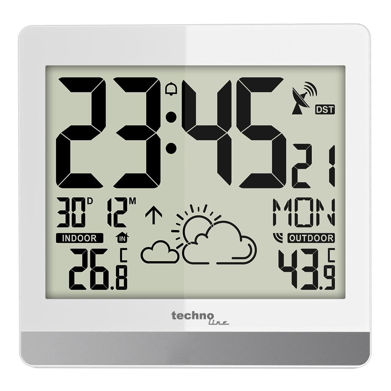 Годинник настінний Technoline WS8119 White (WS8119) Годинник настінний Technoline WS8119 White (WS8119)