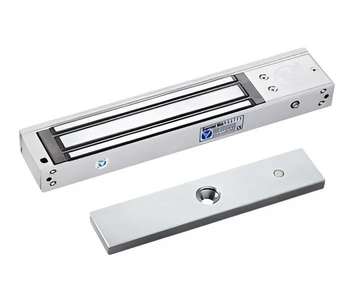 Электромагнитный замок Yli Electronic YM-280N DC12 V/520 mA, DC24 V/260 mA серый (00-00000367)