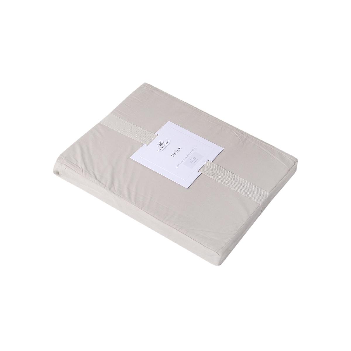 Простынь на резинке Penelope Pure 160x200/35 см Серый (svt-2000022343749) - фото 3