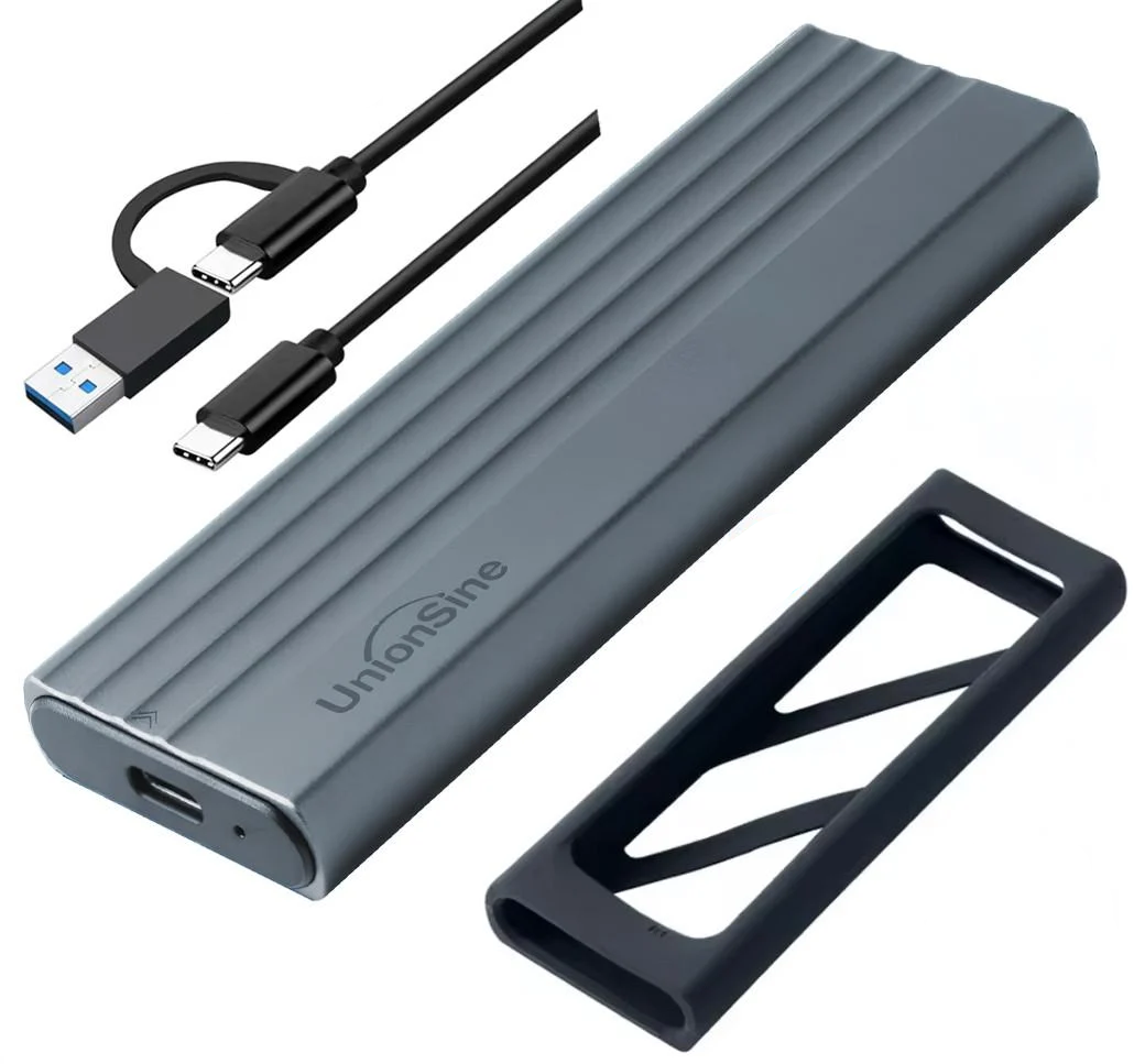 Внешний карман m.2 NVME SSD USB 3.0 Type-C UnionSine US-E320-NVME-10G (2558201415)