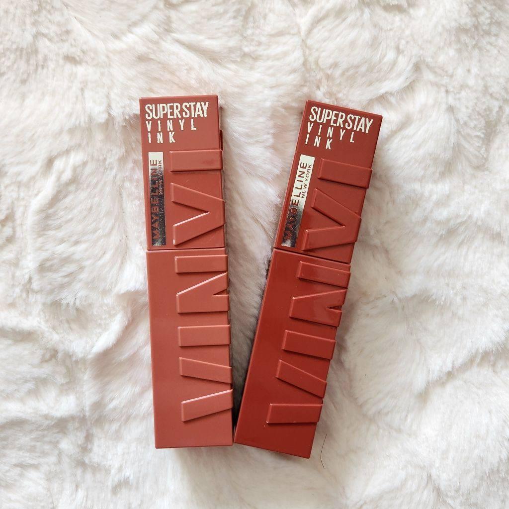 Помада Maybelline SuperStay Vinyl Peachy стойкая жидкая - фото 3