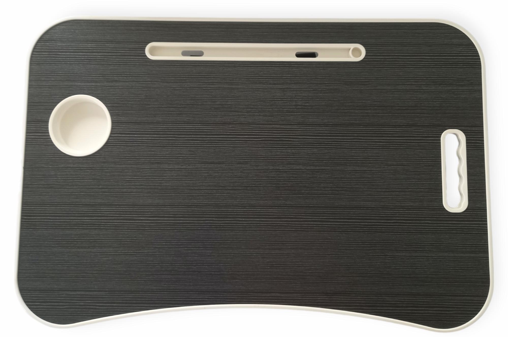 Столик для ноутбука/планшета деревянный складной с подставкой под стакан и с ручкой - фото 3 Столик для ноутбука/планшета деревянный складной с подставкой под стакан и с ручкой - фото 3