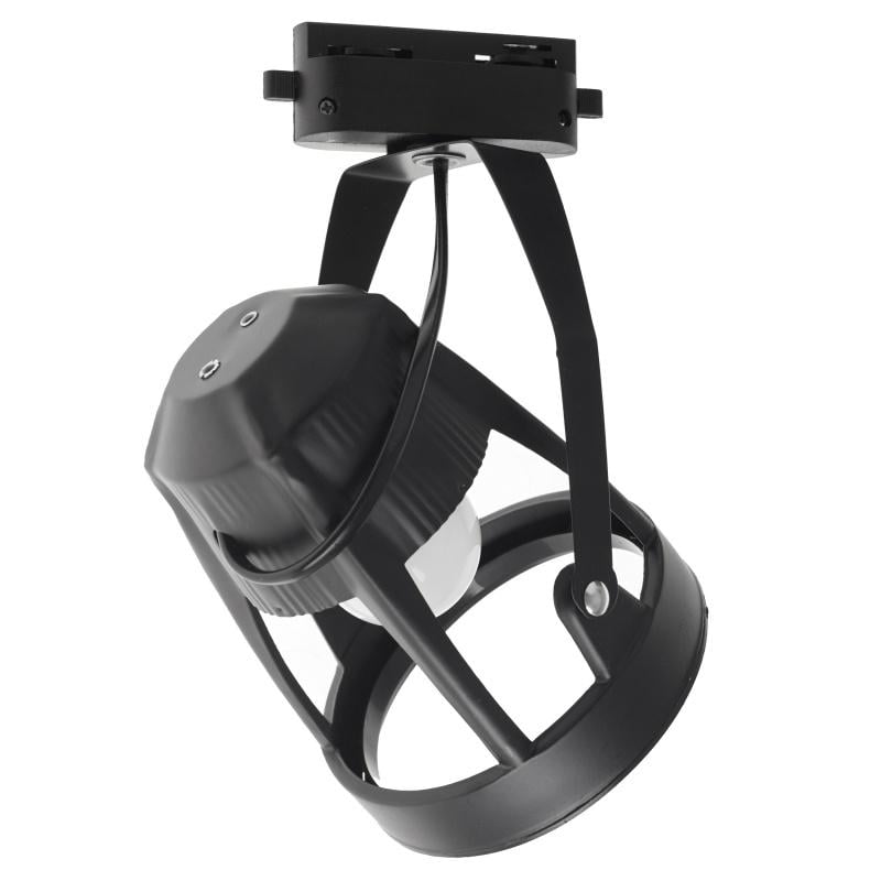 Світильник трековий поворотний Brille KW-16 E27 BK (48-017) - фото 4