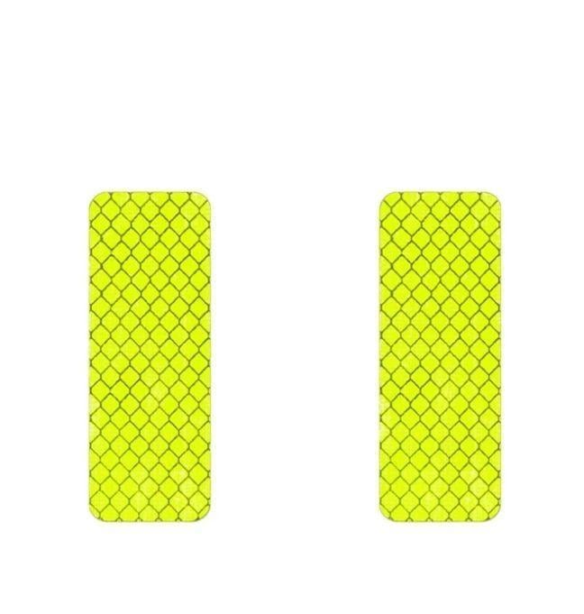 Наклейки светоотражающие 2 шт.  8х3 см (1112043568)