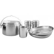 Набор посуды Tatonka Picnic Set III  Silver (1033-TAT 4141.000)