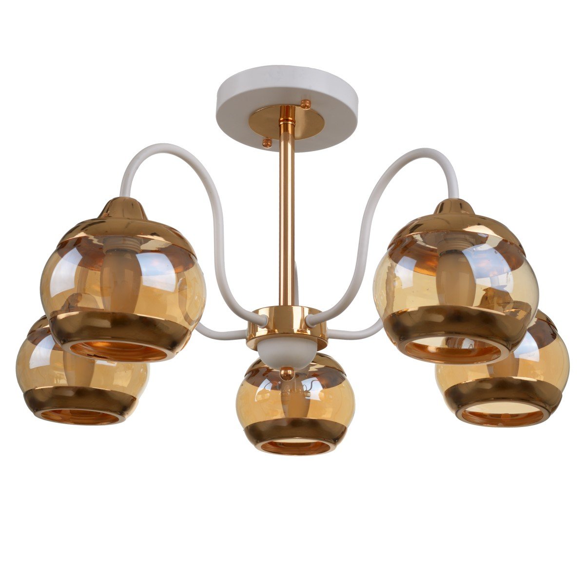 Люстра Brille LK-661S/5 E27 WH FG Белый (23-771)