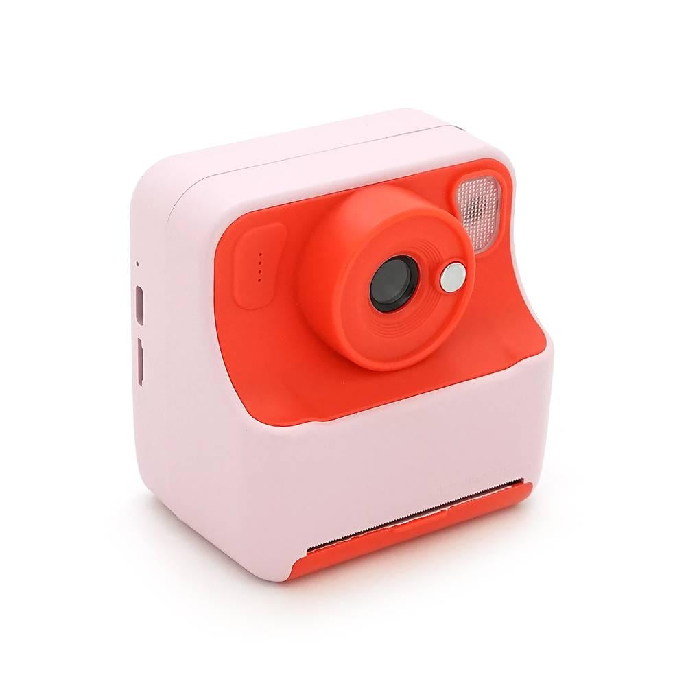 Фотоапарат дитячий Y708 з функцією миттєвого термодруку екран IPS 2,4'' Type-C Pink (29154)