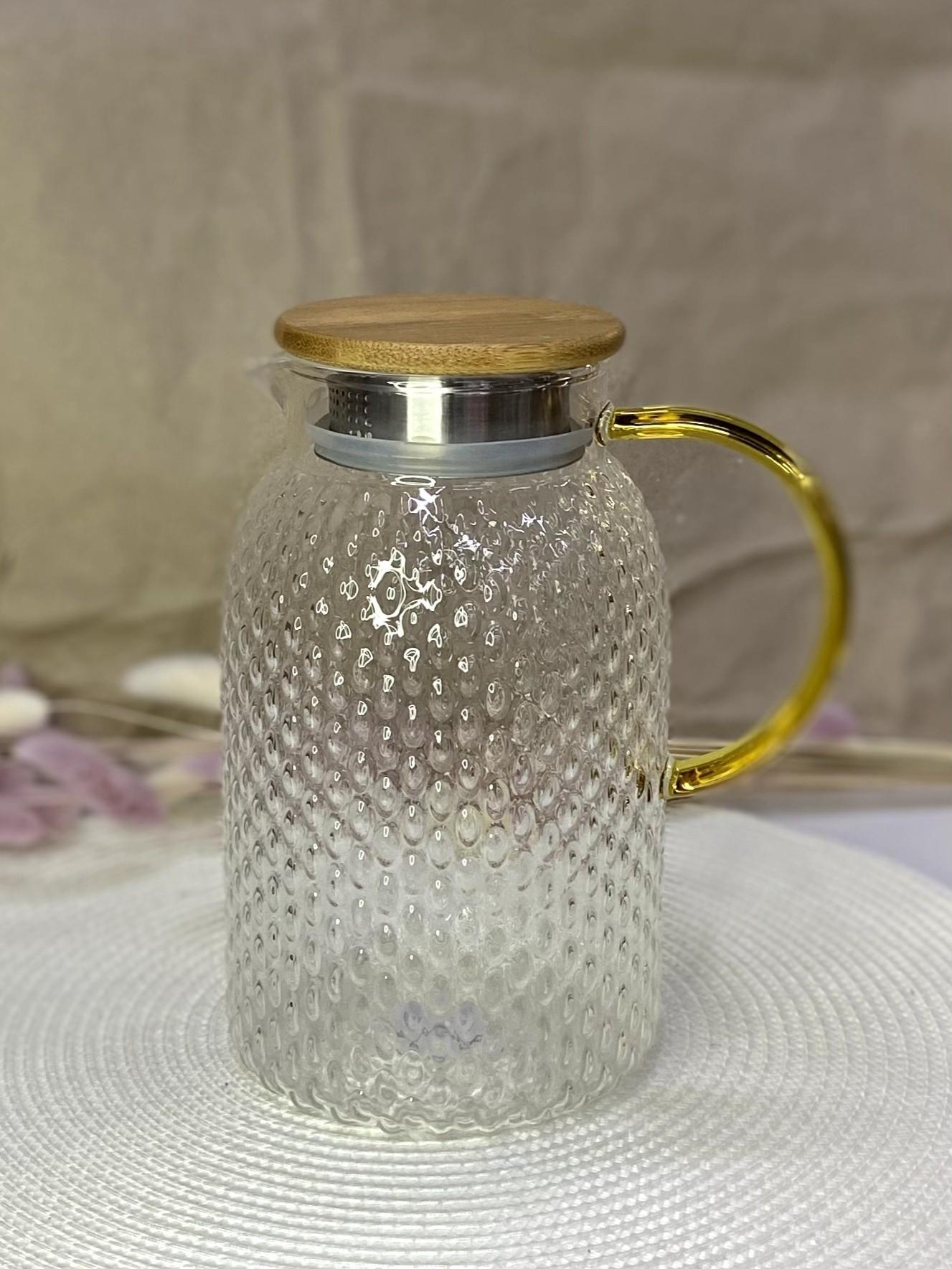 Кувшин с бамбуковой крышкой 1,5 л (62425378) Кувшин с бамбуковой крышкой 1,5 л (62425378)