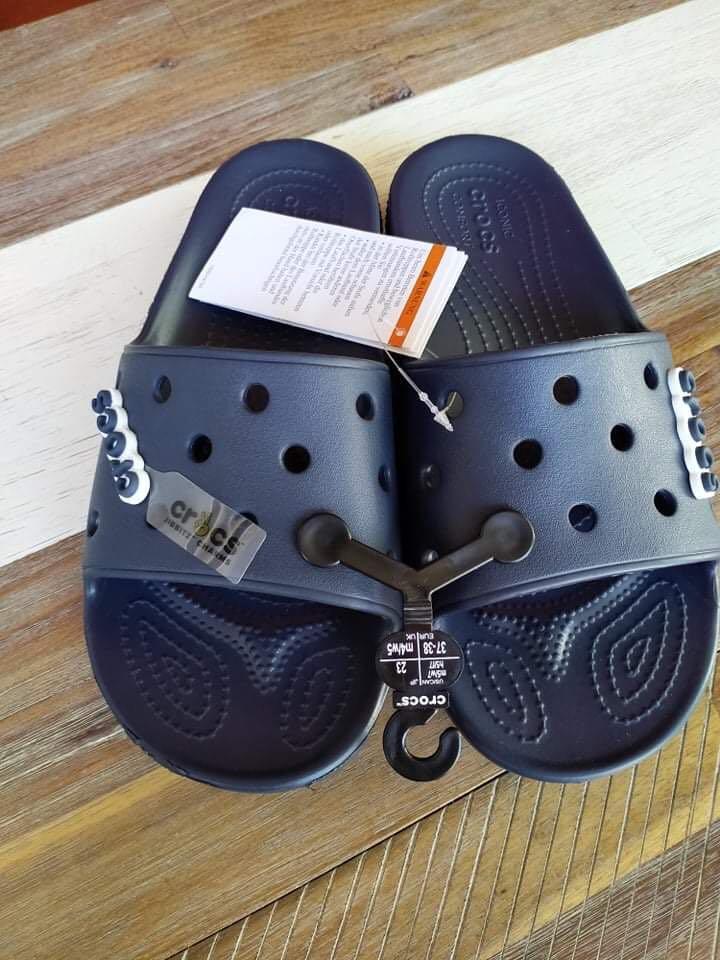 В'єтнамки чоловічі Crocs Classic Slide р. 38-39 Синій (15147) - фото 5 В'єтнамки чоловічі Crocs Classic Slide р. 38-39 Синій (15147) - фото 5