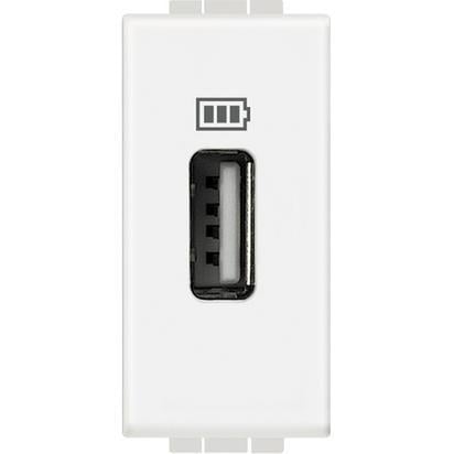 Розетка USB Legrand Bticino LL 1,1А 1 м Белый