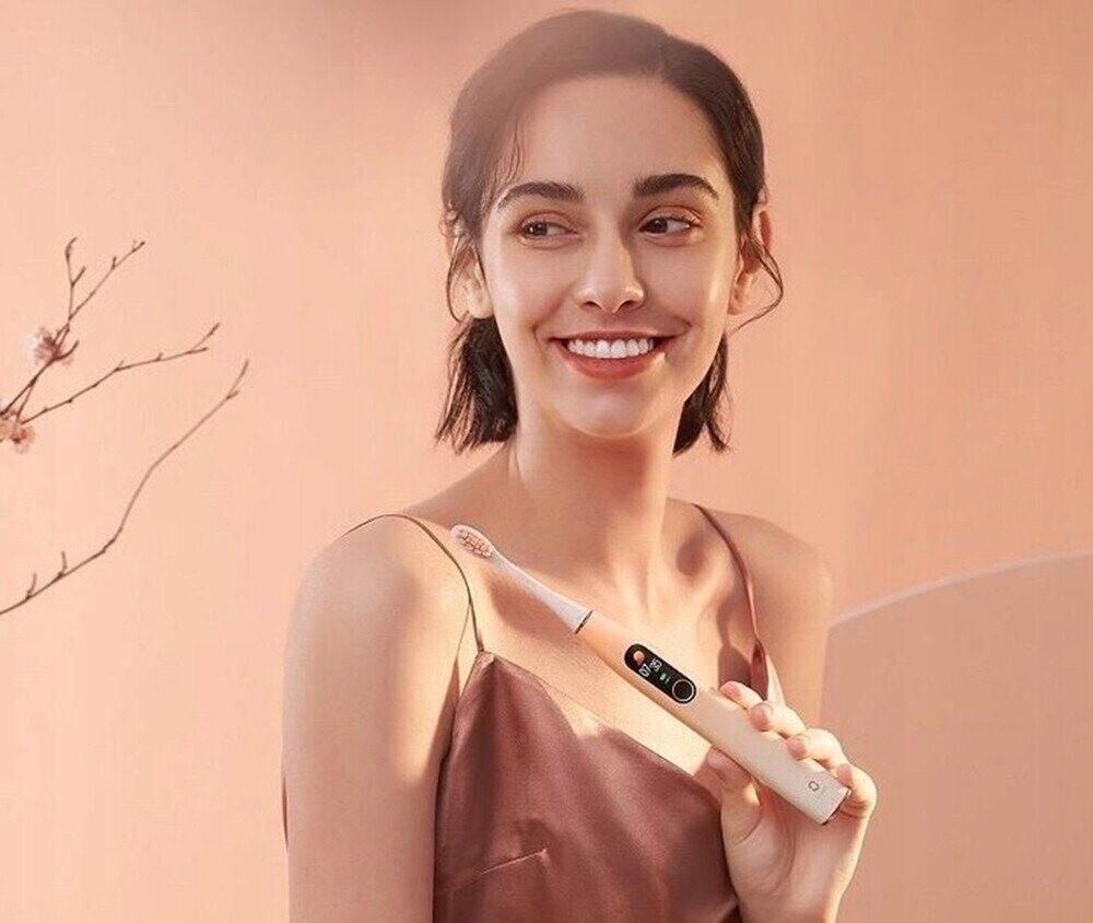Щітка розумна зубна електрична Oclean X Pro Rosa - фото 4 Щітка розумна зубна електрична Oclean X Pro Rosa - фото 4