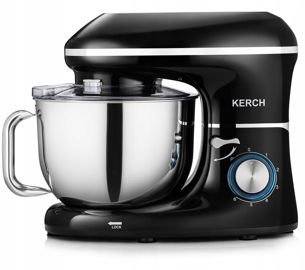 Тістоміс-міксер планетарний Kerch MyCHEF 2200 Вт Black (23526) - фото 6