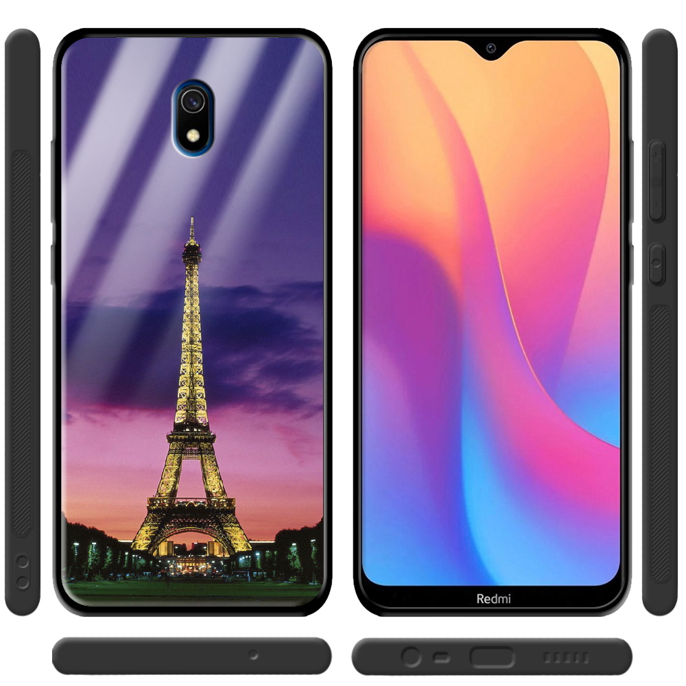 Чехол Boxface Xiaomi Redmi 8A Полночь в Париже Черный силикон со стеклом (38341-up964-39409) - фото 2 Чехол Boxface Xiaomi Redmi 8A Полночь в Париже Черный силикон со стеклом (38341-up964-39409) - фото 2