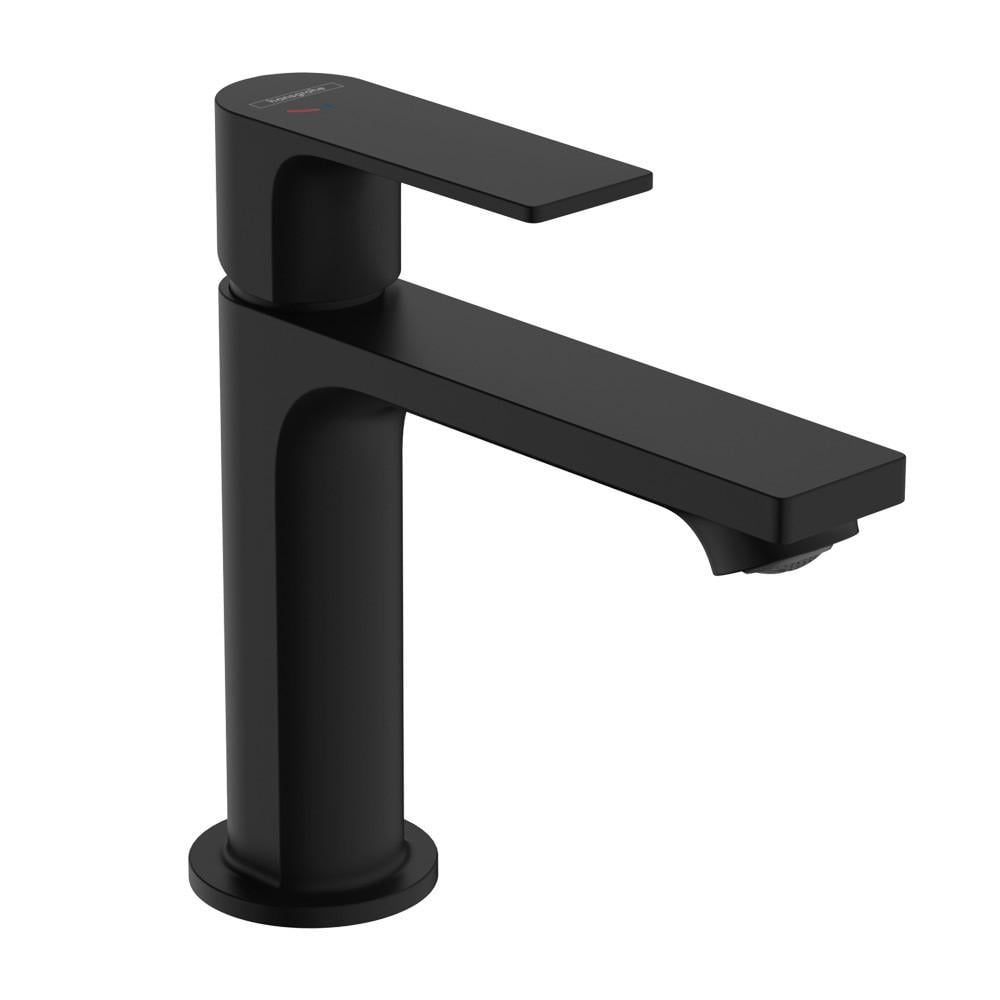 Смеситель для раковины Hansgrohe Rebris E однорычажный Черный матовый (72589670)