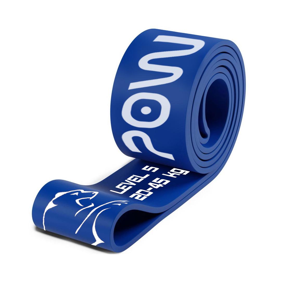Еспандер-петля PowerPlay 4115 Power Band 20-45 кг Синій