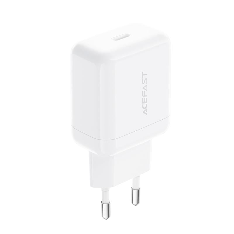 Зарядное устройство для Acefast A130 PD20W single USB-C charger White (19138) Зарядное устройство для Acefast A130 PD20W single USB-C charger White (19138)