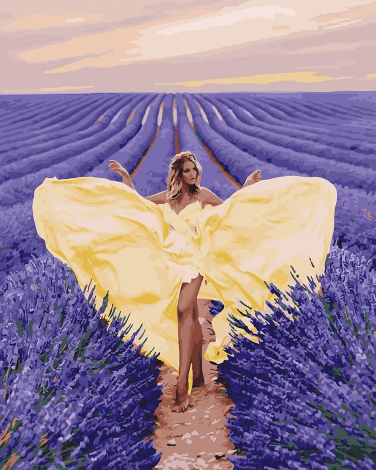 Картина по номерам Brushme Очарование в лавандовом поле (GX27958) Картина по номерам Brushme Очарование в лавандовом поле (GX27958)