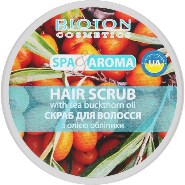 Скраб для шкіри голови Bioton Cosmetics Spa & Aroma з олією Обліпихи 250 мл (15049) - фото 1