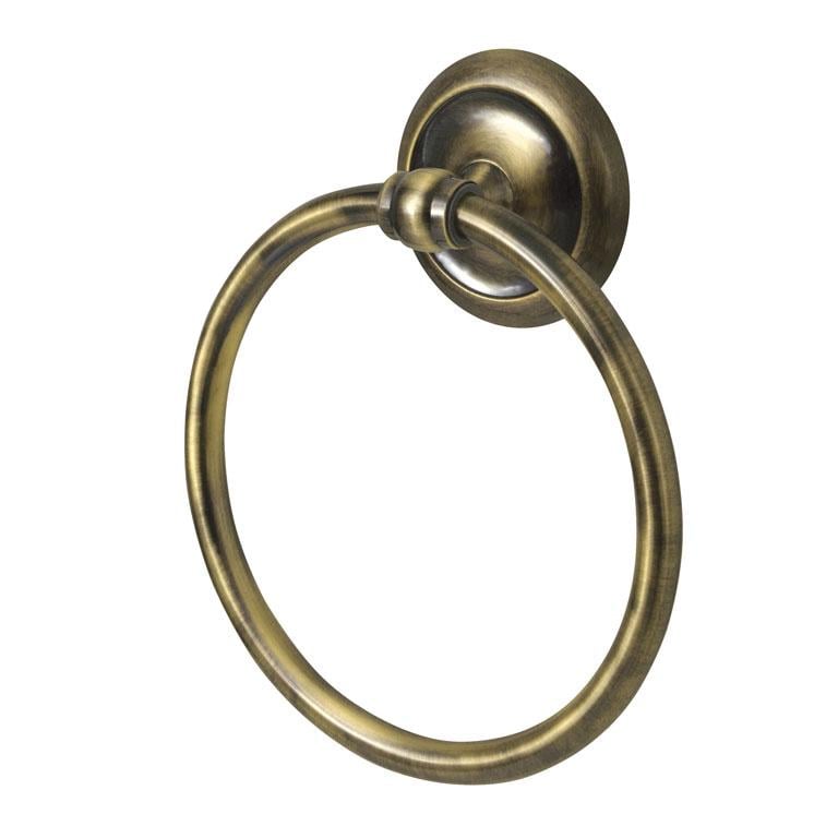 Тримач для рушників Bisk овальний DECO A.B. Бронзовий (00414)
