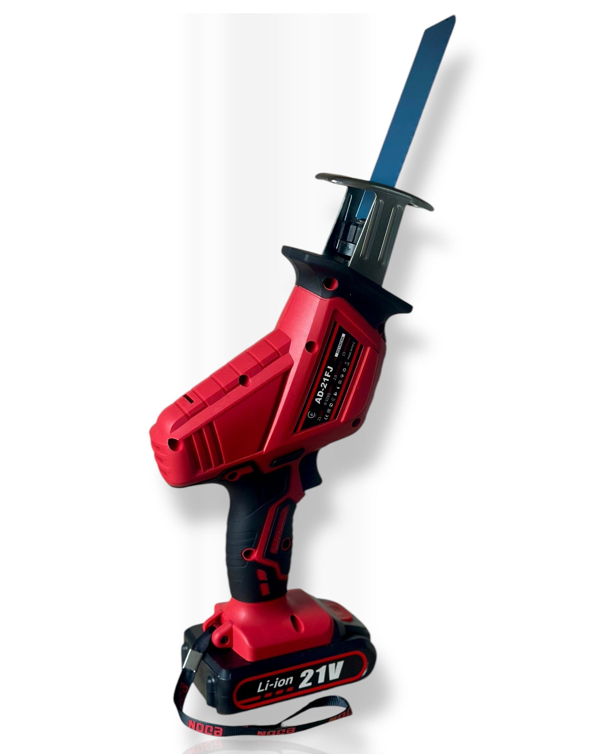 Акумуляторна шабельна пилка Edon AD-21FJ з двома акумуляторами 21V/2Ah - фото 3 Акумуляторна шабельна пилка Edon AD-21FJ з двома акумуляторами 21V/2Ah - фото 3