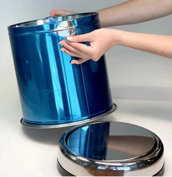 Ведро для мусора Maxiflow с крышкой 12 л (4513.0000S.430.12) - фото 5 Ведро для мусора Maxiflow с крышкой 12 л (4513.0000S.430.12) - фото 5