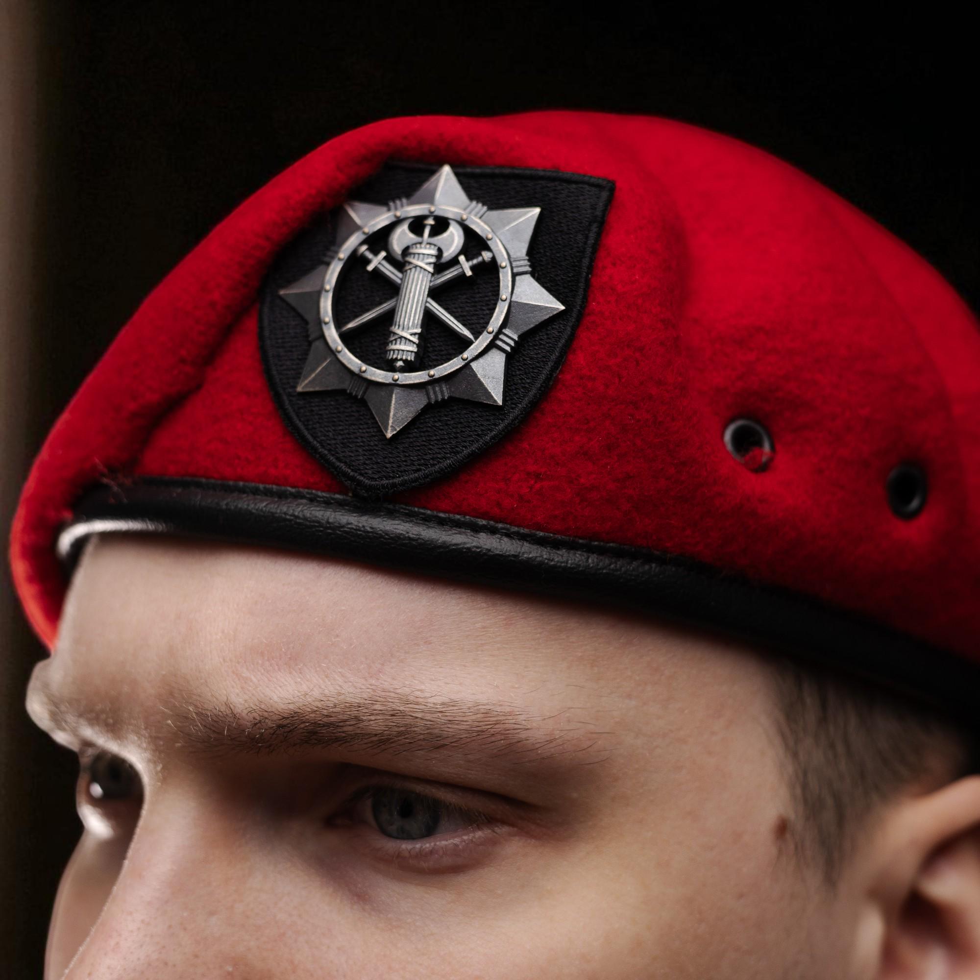 Берет ВСП с подкокардником M/55-56 см Красный (29044664) - фото 2 Берет ВСП с подкокардником M/55-56 см Красный (29044664) - фото 2