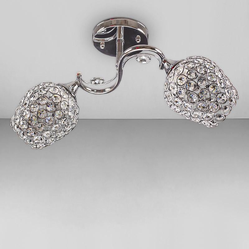 Люстра потолочная Light House SC-18252/2 49х14х23 см Хром