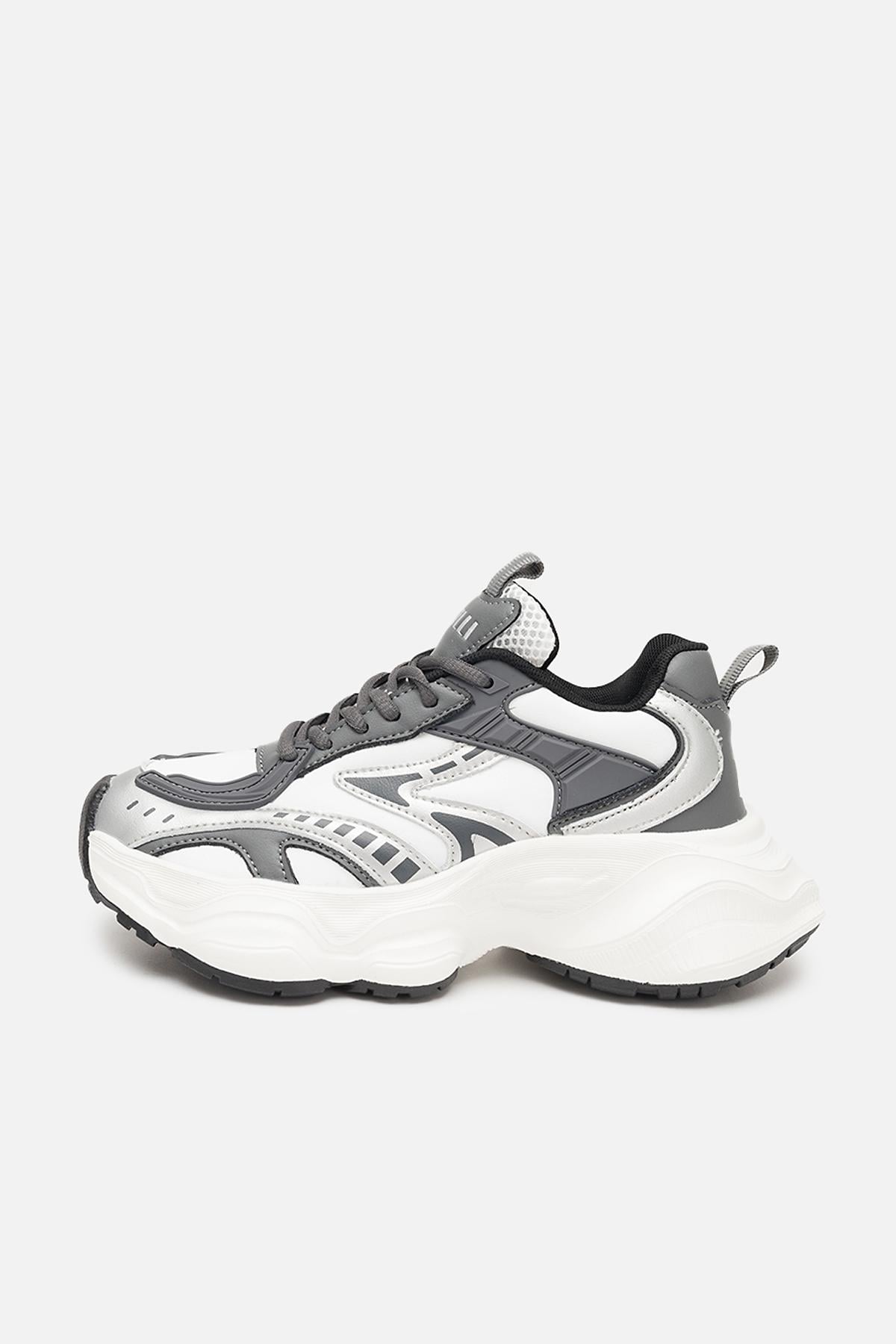 Кроссовки женские на плоской подошве р. 36 Белый (SKT001021718)