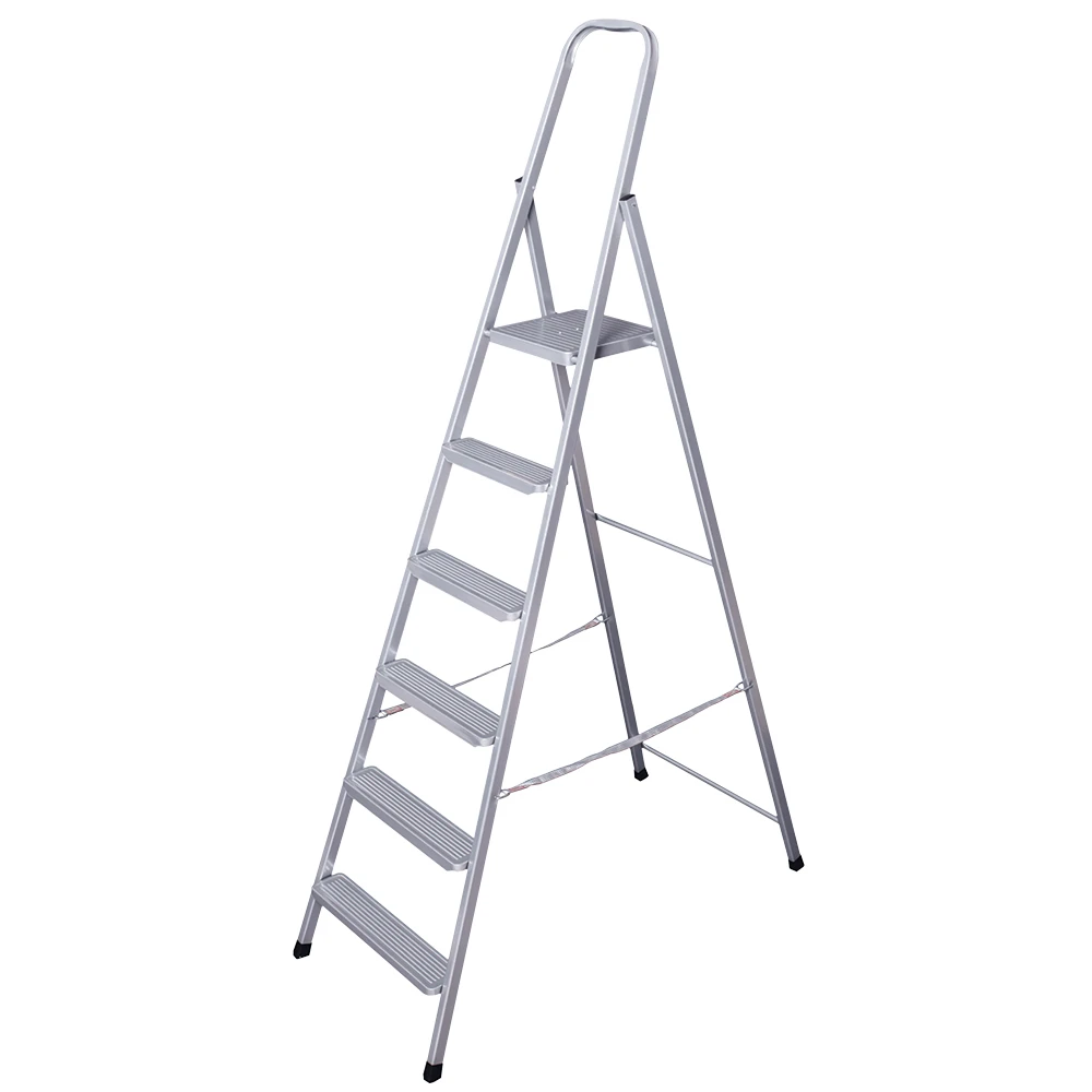 Драбина Technics прямокутний профіль 6 сходинок Драбина Technics прямокутний профіль 6 сходинок