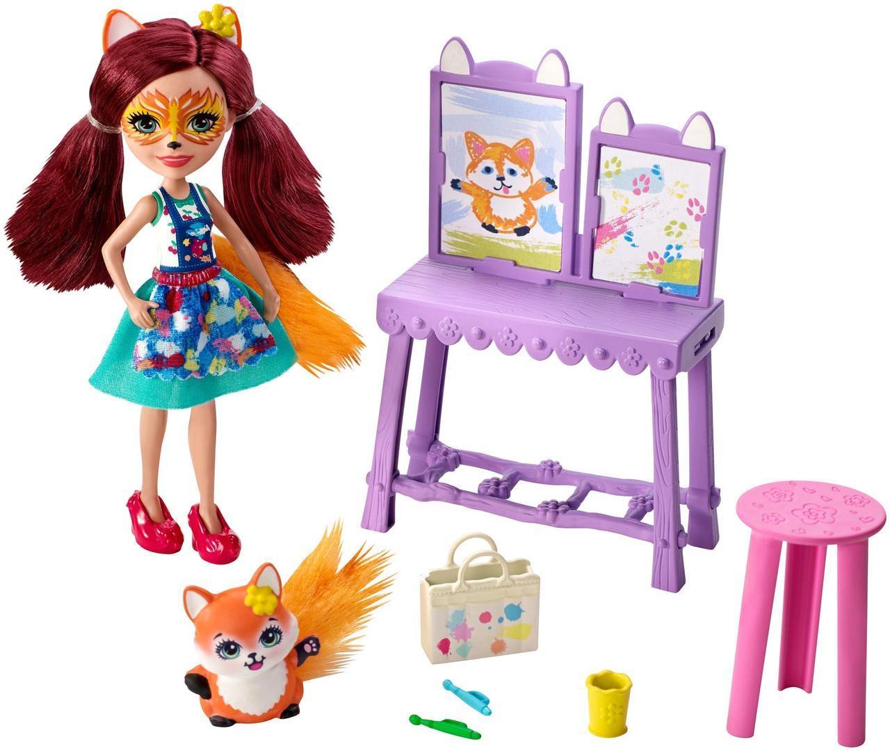 Лялька Enchantimals Art Studio with Felicity fox (EN08)