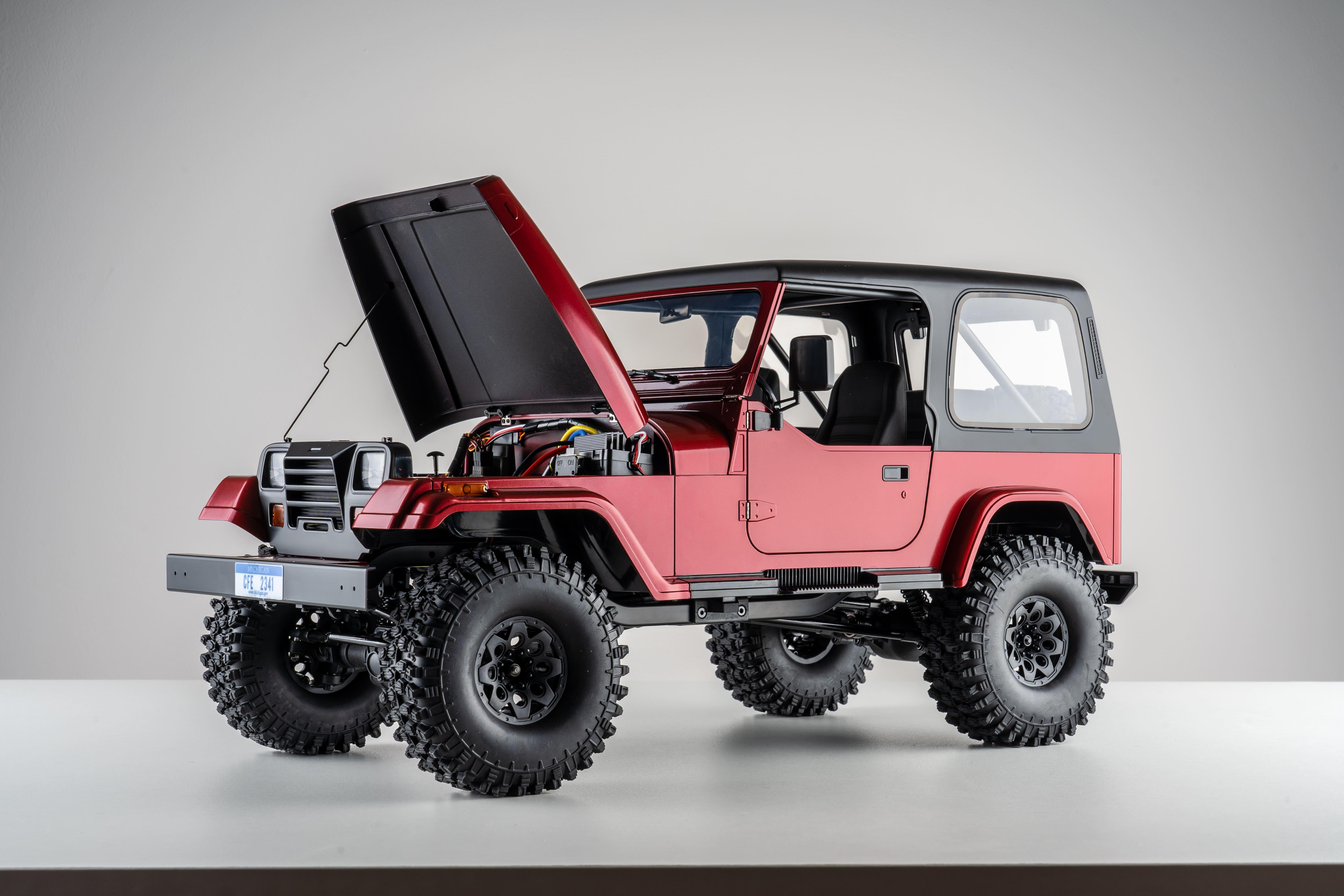Радиоуправляемая машина ROC HOBBY 1:10 Mashigan RS JEEP Red - фото 23 Радиоуправляемая машина ROC HOBBY 1:10 Mashigan RS JEEP Red - фото 23