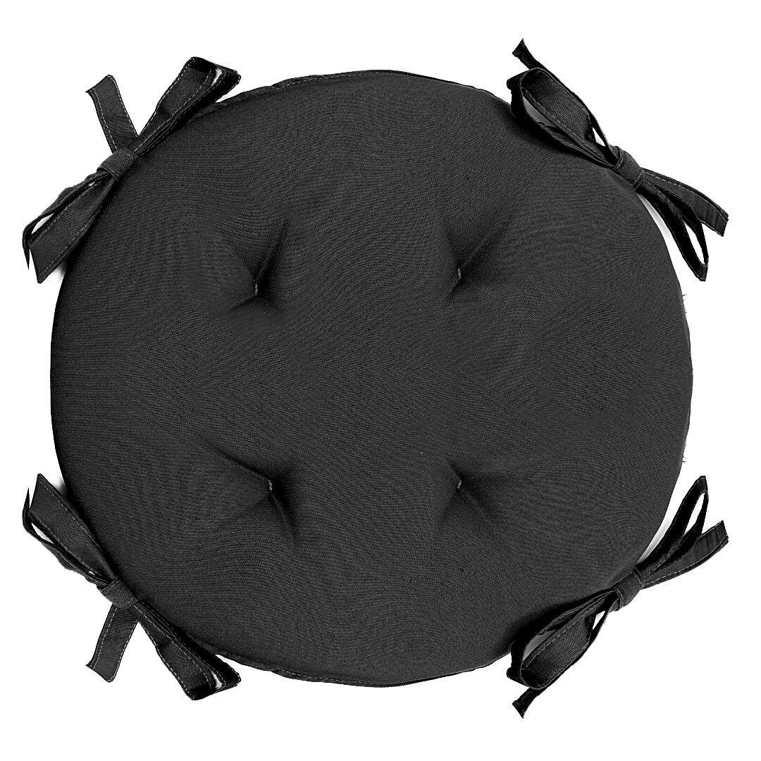 Подушка для стула/кресла/табурета Ø 45х2 см Черный (1797760795) Подушка для стула/кресла/табурета Ø 45х2 см Черный (1797760795)