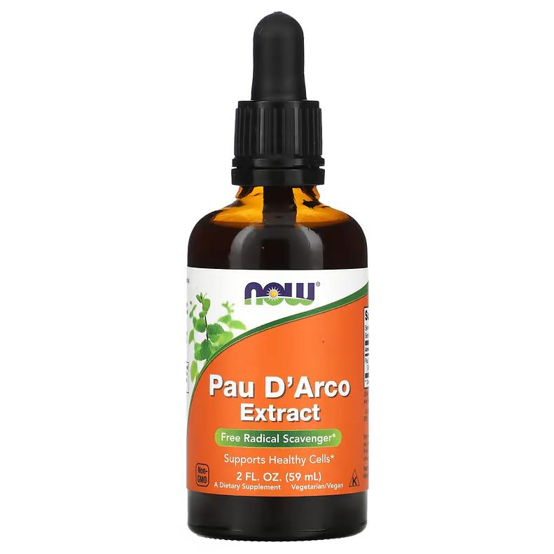 Натуральная добавка Now Foods Pau D'Arco Extract 60 мл