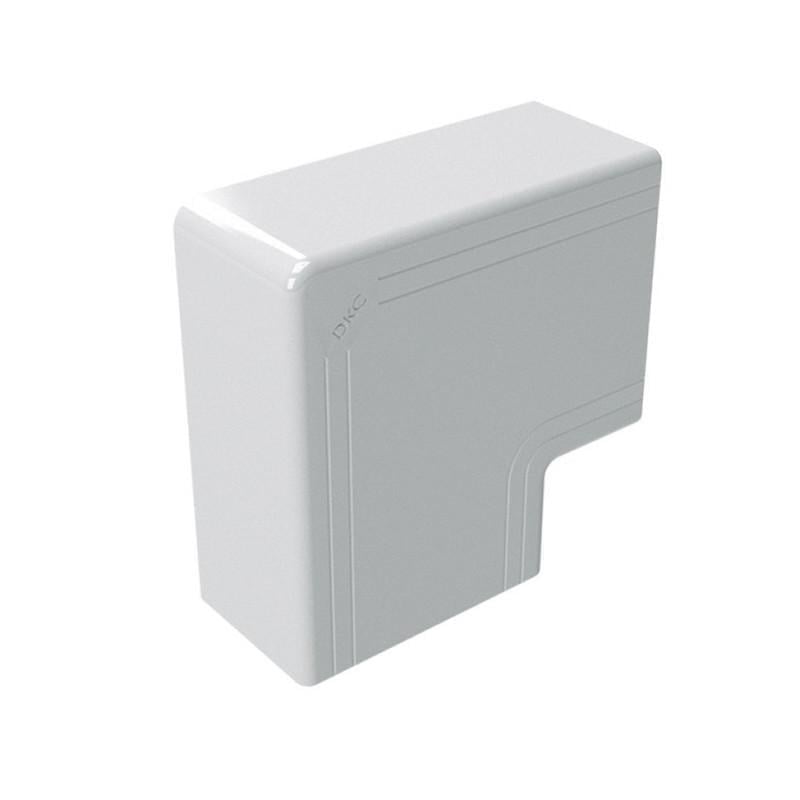 Угол плоский ДКС In-Liner Classic NPAN для короба 40x40 мм ABS пластик Белый (01738)