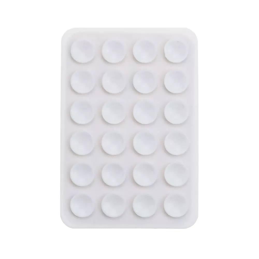 Держатель липпер с присосками для смартфона Белый (2473598088) - фото 1