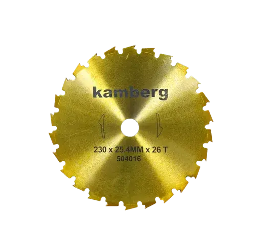 Нож мотокосы Kamberg 26T Grizzly 504016 под напильник (652250)