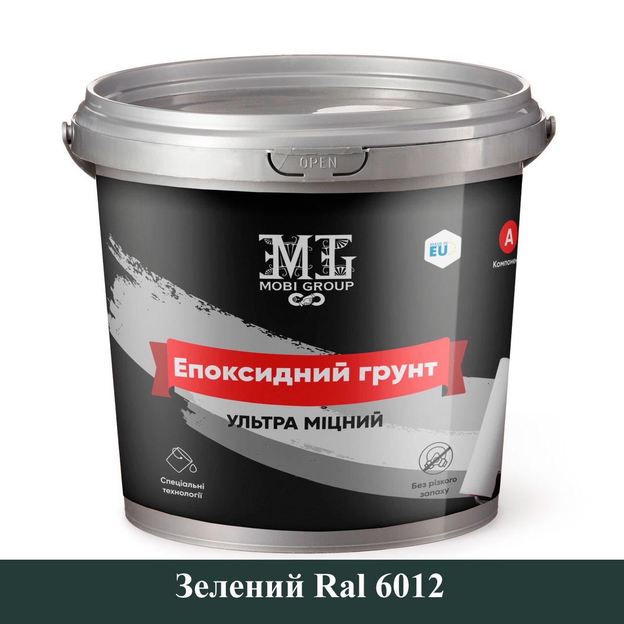 Грунтовка эпоксидная для бетона и стяжки пола MG Mobi Group 1 кг Зеленый (2308519319zl)