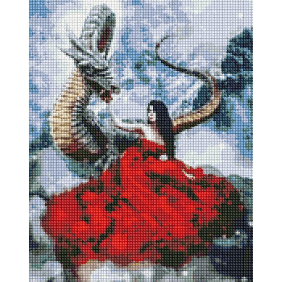 Алмазная мозаика Идейка Мистическая встреча 40x50см (AMO7252)