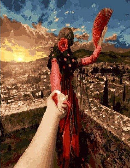 Картина по номерам Brushme Барселона (GX21780) Картина по номерам Brushme Барселона (GX21780)