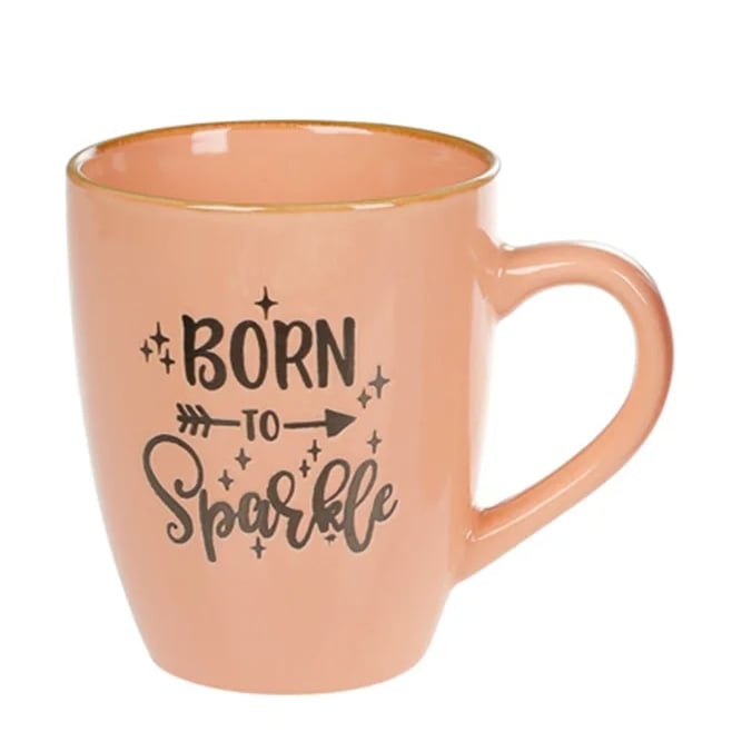 Чашка керамическая Flora "Born to Sparkle" 0,36 л (31746)